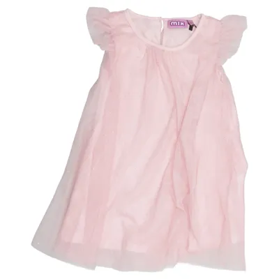 Blumenkinderkleid (Pink) von MIX Polyester