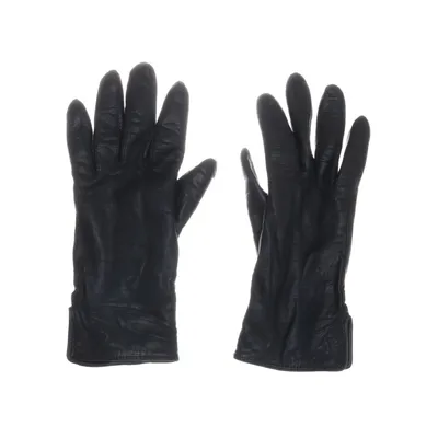 Leren handschoenen (Zwart)