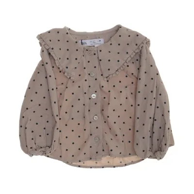 Blouse (Beige) van Zara Katoen