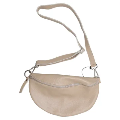 Waist bag (Beige) from SH Leder Leather