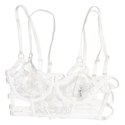 Bustier (White) from Private Collection by Hunkemöller Elastane, Polyamide, Polyester