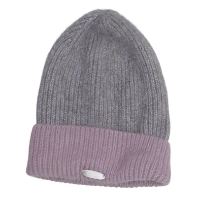 Bonnet (Gris, Violet) de Odyssey Angora, Polyamide, Viscose, Laine