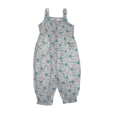 Tuinbroek (Wit, Meerkleurig) van Baby by Lindex Katoen