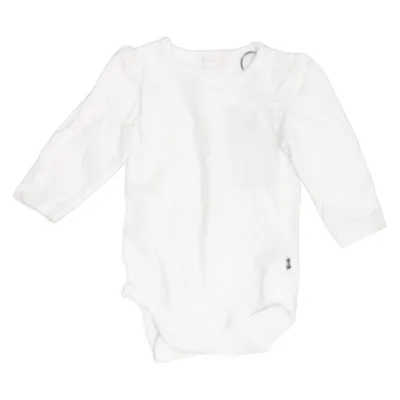 Body (Vit) från Baby by Lindex Elastan, Ekologisk bomull