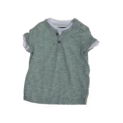 T-shirt (Green, White) from Skill Cotton