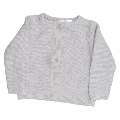 Cardigan (Grijs) van Mango Acryl, Katoen