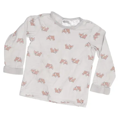 Lange mouwen shirt (Grijs) van H&M Katoen