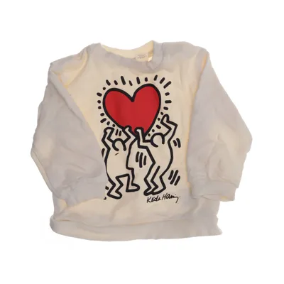 Collegepaita (Beige) kohteesta Keith Haring x H&M Puuvilla, Elastaani