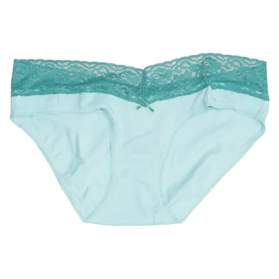 Panties (Blue, Green) from Atlantic Cotton, Elastane