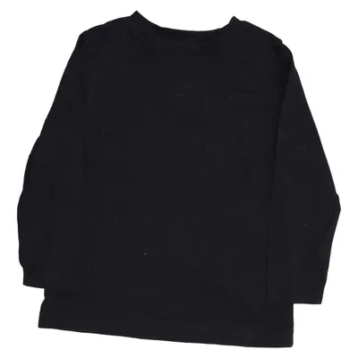 Långärmad t-shirt (Svart) från Basics Återvunnen polyester