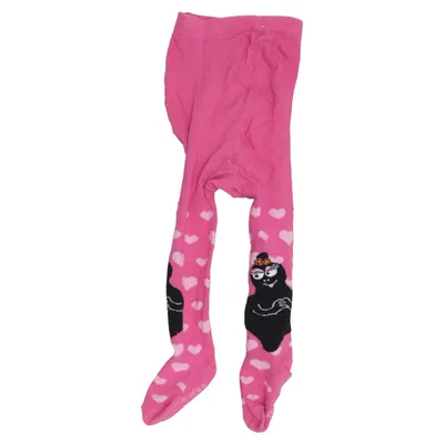 Collants polaires (Rose, Multicolore) de Barbapapa Coton, Élasthane, Polyamide