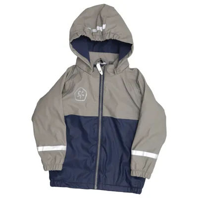 Veste imperméable (Bleu, Beige) de Color Kids Polyester, Polyuréthane