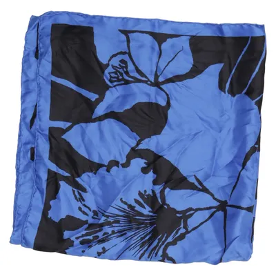 Zakdoek (Blauw, Zwart) Zijde