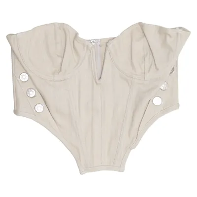 Bustier (Beige) from White Fox Cotton