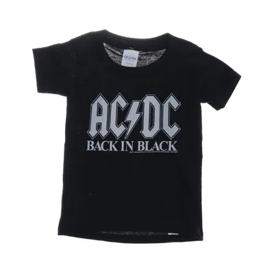 T-shirt (Svart, Vit) från Gildan Bomull