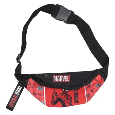 Bæltetaske (Rød, Sort, Flerfarvet) fra Marvel Spiderman Polyester