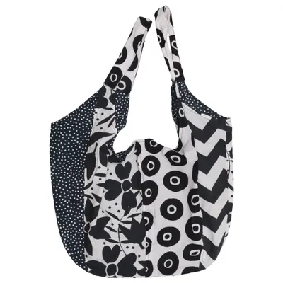 Canvas bag (Black, White, Multicolored) from Gudrun Sjödén
