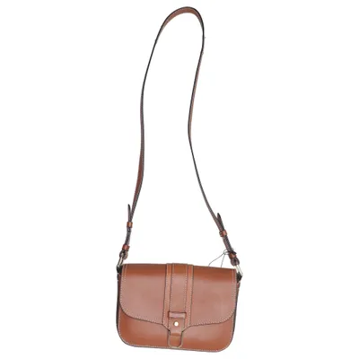 Shoulder-bag (Brown) from & Other Stories Cotton, Leather