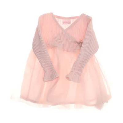 Bloemenmeisjes jurk (Roze) van So Cute Polyester, Katoen