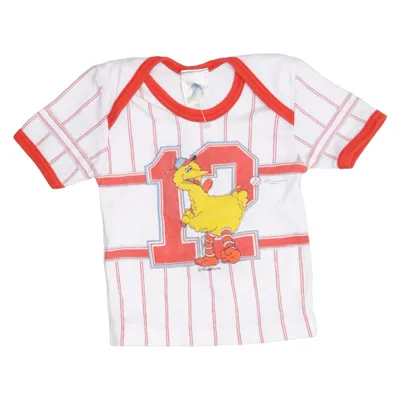 T-shirt (Blanc, Rouge, Multicolore) de Sesame Street Coton, Polyester
