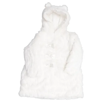 Jacke (Weiß) von Pitter Patter Baumwolle, Polyester