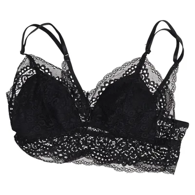 Bralette (Zwart) van Åhléns Elastaan, Polyamide