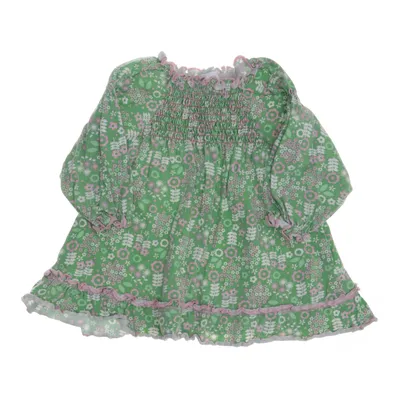 Dress (Green, Multicolored) from Baby by Lindex Cotton