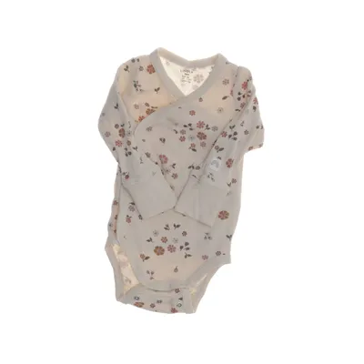 Body (Beige, Flerfärgad) från Lindex Baby Bomull, Elastan