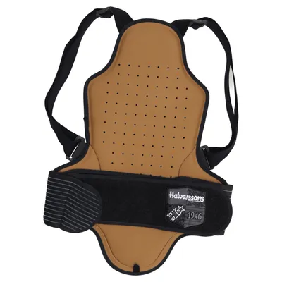 Protection dorsale (Noir, Gris, Or) de Halvarssons