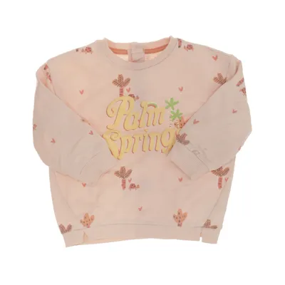 Sweatshirt (Roze, Meerkleurig) van Tex Baby Katoen, Elastaan