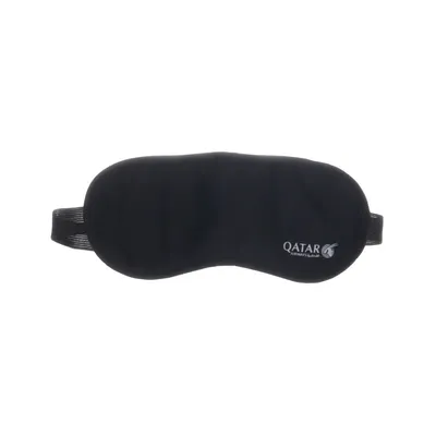 Slaapmasker (Zwart) van Qatar Airways