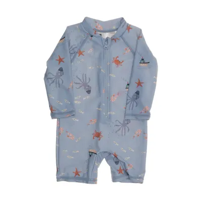 UV-kläder (Blå, Flerfärgad) från Lindex Baby Elastan, Polyester