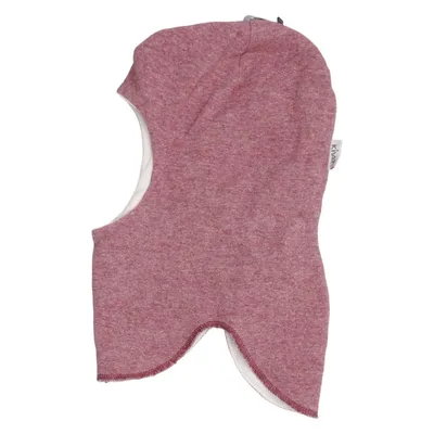 Balaklava (Pink) fra Kivat Elastan, Merinould, Økologisk bomuld
