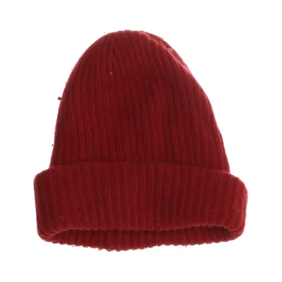 Beanie (Red) from Chamaye Cashmere, Polyamide, Wool, Viscose
