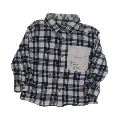 Flanellskjorta (Blå, Flerfärgad) från Zara