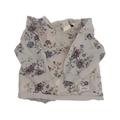 Long sleeve T-shirt (Beige, Multicolored) from Newbie by KappAhl Cotton, Elastane