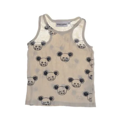Tank Top (Beige, Black, White) from Mini Rodini Organic cotton