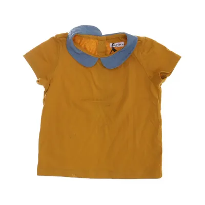 Top (Gelb, Blau) von Eden et Victor Baumwolle