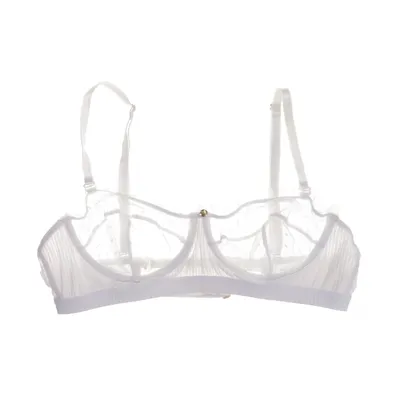 Bra (White, Gold) from Gooseberry Intimates