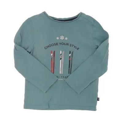 Langærmet t-shirt (Grøn) fra Okaïdi Bomuld
