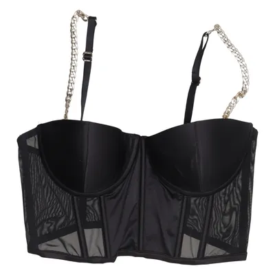 Bustier (Svart) från Meshki Elastan, Polyester