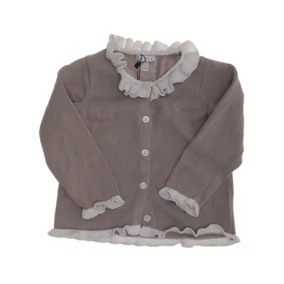 Cardigan (Beige, Wit) van Livly Katoen