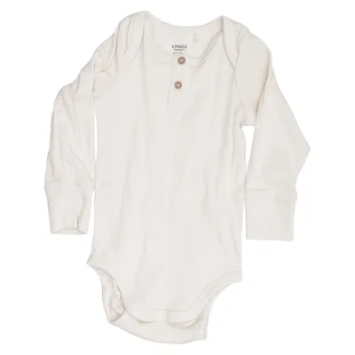 Body (Beige) de Lindex Newborn Coton, Élasthane