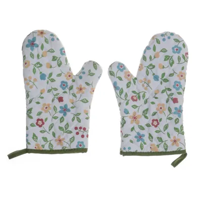 Gant de cuisine (Blanc, Multicolore) Polyester