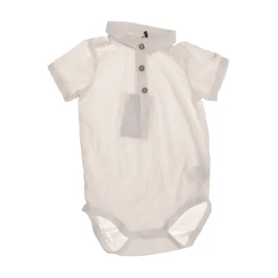 Rompers (White) from Newbie by KappAhl Cotton, Elastane