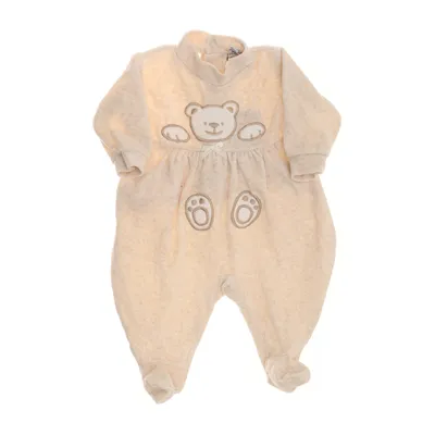 Rompers (Beige) from Hennes & Mauritz Cotton, Polyester