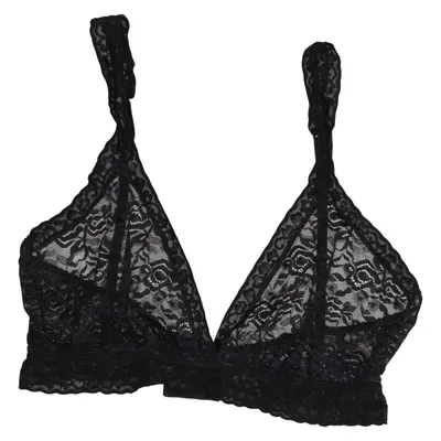 Brassière (Noir) de Lace Laboratory Élasthane, Polyamide