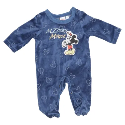 Rompertjes (Blauw) van Disney Baby Katoen, Polyester
