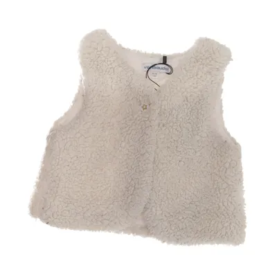Fleeceväst (Vit) från Vertbaudet Polyester, Bomull