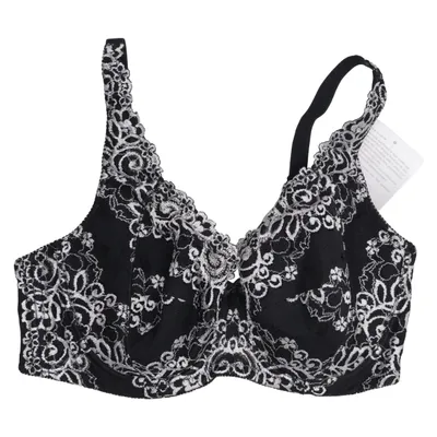 Bra (Black, White) from PXC Underwear Elastane, Polyamide